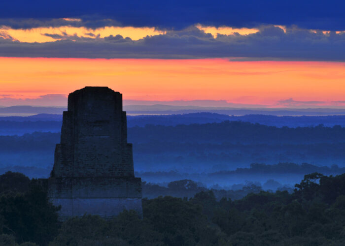 Tikal Sonnenaufgang