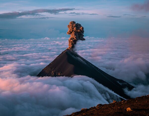 Guatemala Vulkan Acatenango