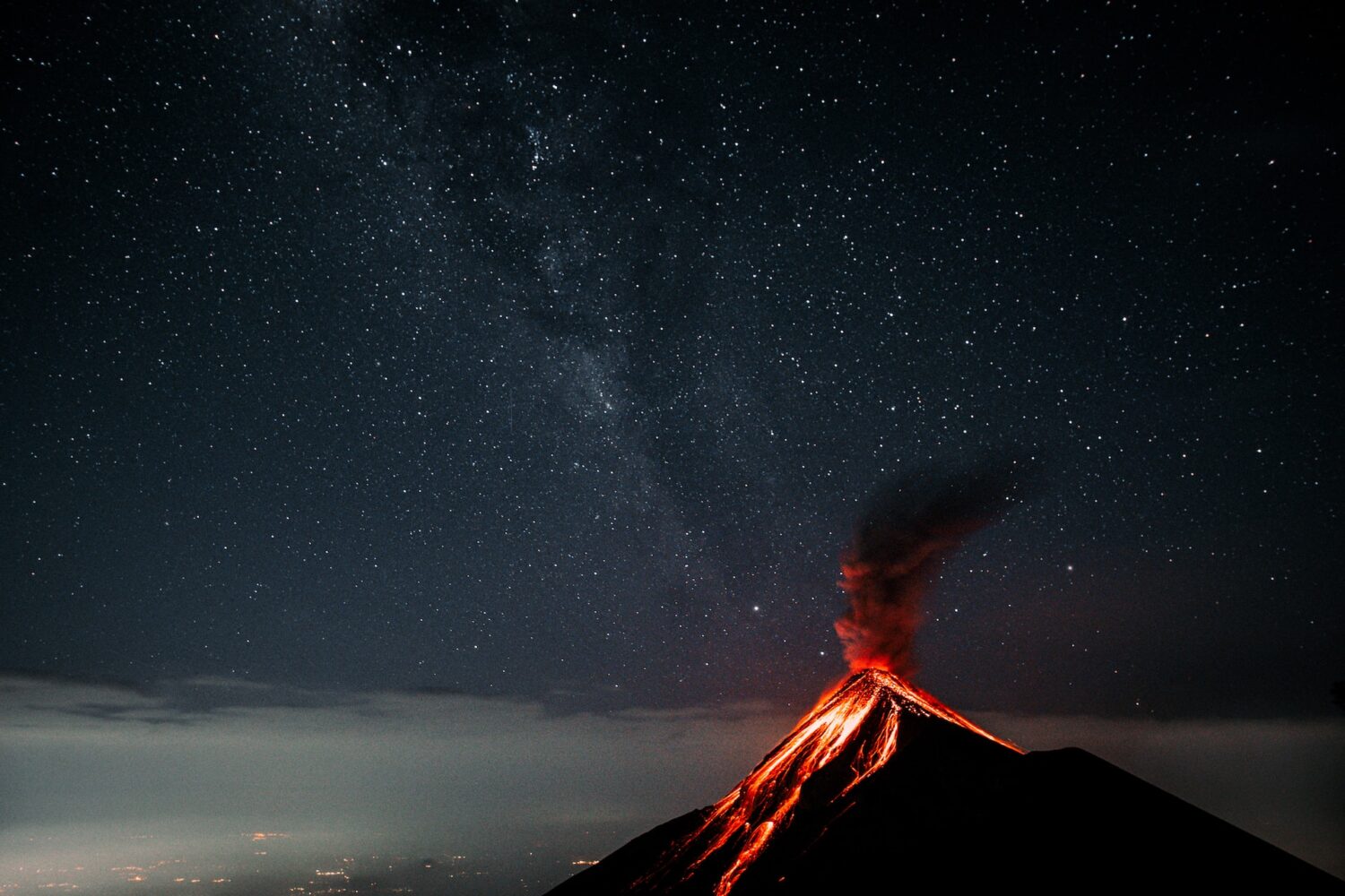 Guatemala, Vulkan Acatenango